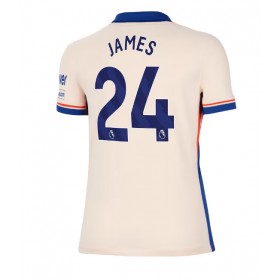 Chelsea Reece James #24 Borte skjorte til dame 2024-25 Kortermet